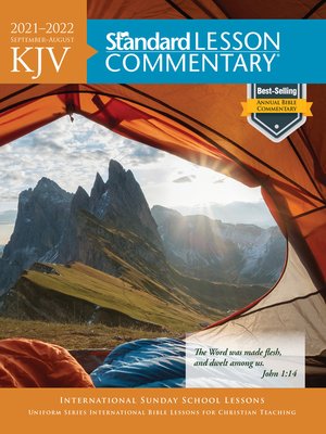 cover image of KJV Standard Lesson Commentary&#174; 2021-2022